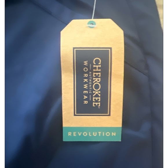 Cherokee Workwear Revolution WW110 Navy Scrub Pants XS NWT Modern Classic - Picture 4 of 7